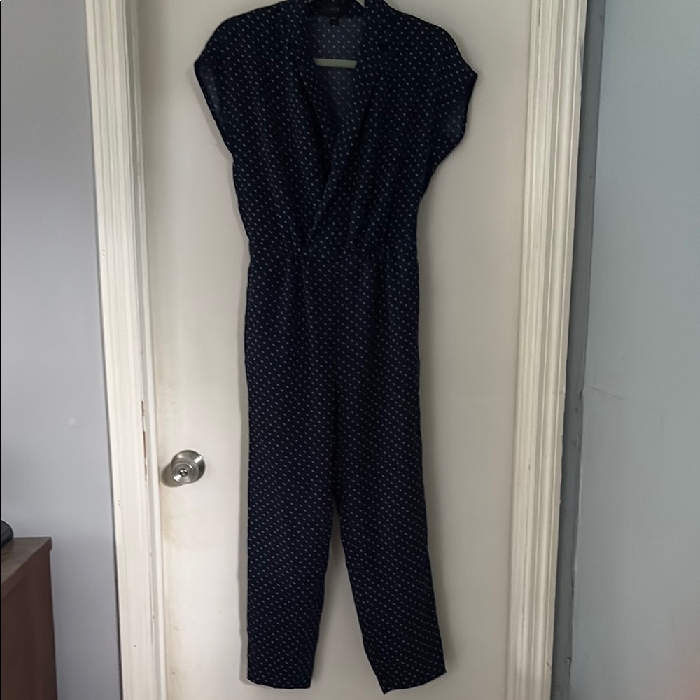 Jcrew Navy Jumpsuit